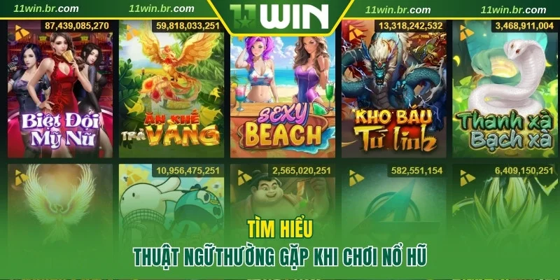 Tìm hiểu thuật ngữ thường gặp khi chơi nổ hũ
